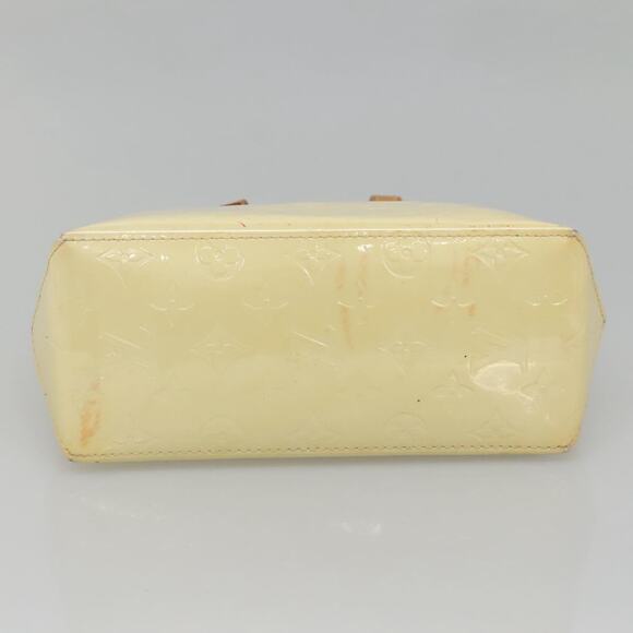 LOUIS VUITTON Monogram Vernis Reade PM Hand Bag Perle M91336 - Picture 9 of 12